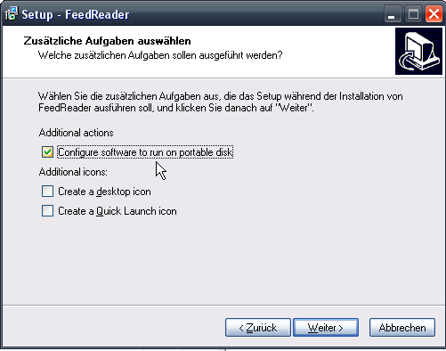 Screenshot Feedreader